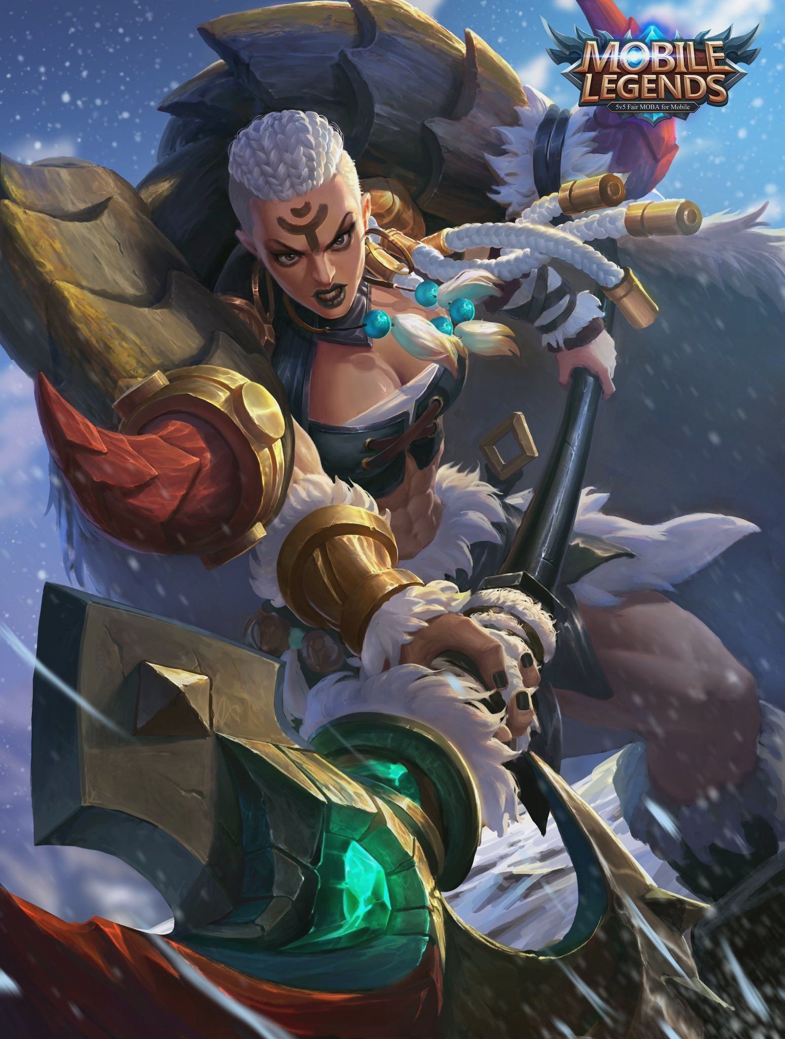 Mobile Legend 2018 New Hero Elegant Moskov Mobile Legend - Hilda Mobile Legends Skin , HD Wallpaper & Backgrounds