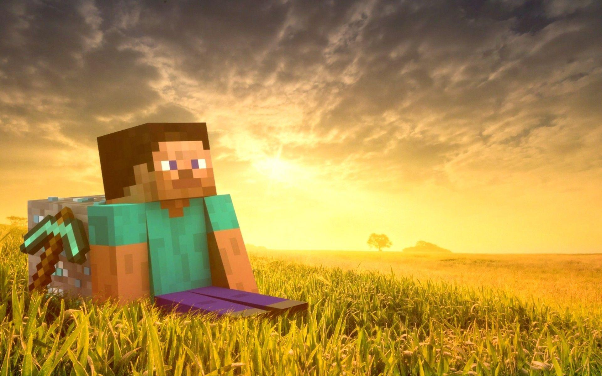 Cool Minecraft Wallpaper - Minecraft Steve , HD Wallpaper & Backgrounds