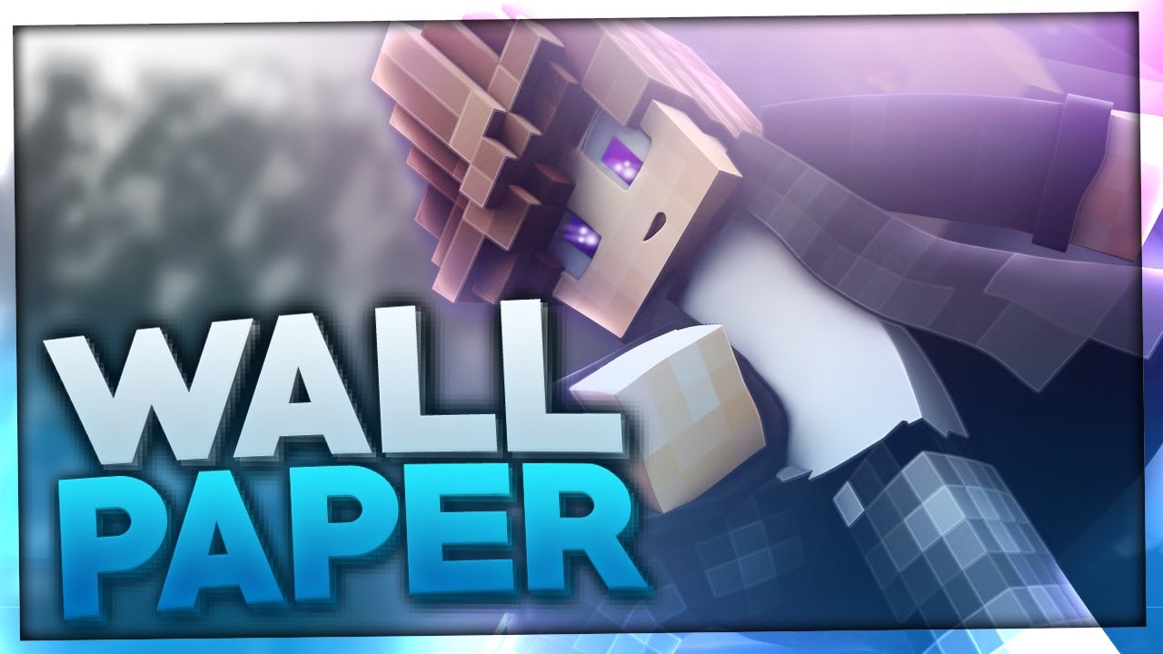 Minecraft Wallpaper Erstellen Tutorial - Skinrender Baumblau , HD Wallpaper & Backgrounds