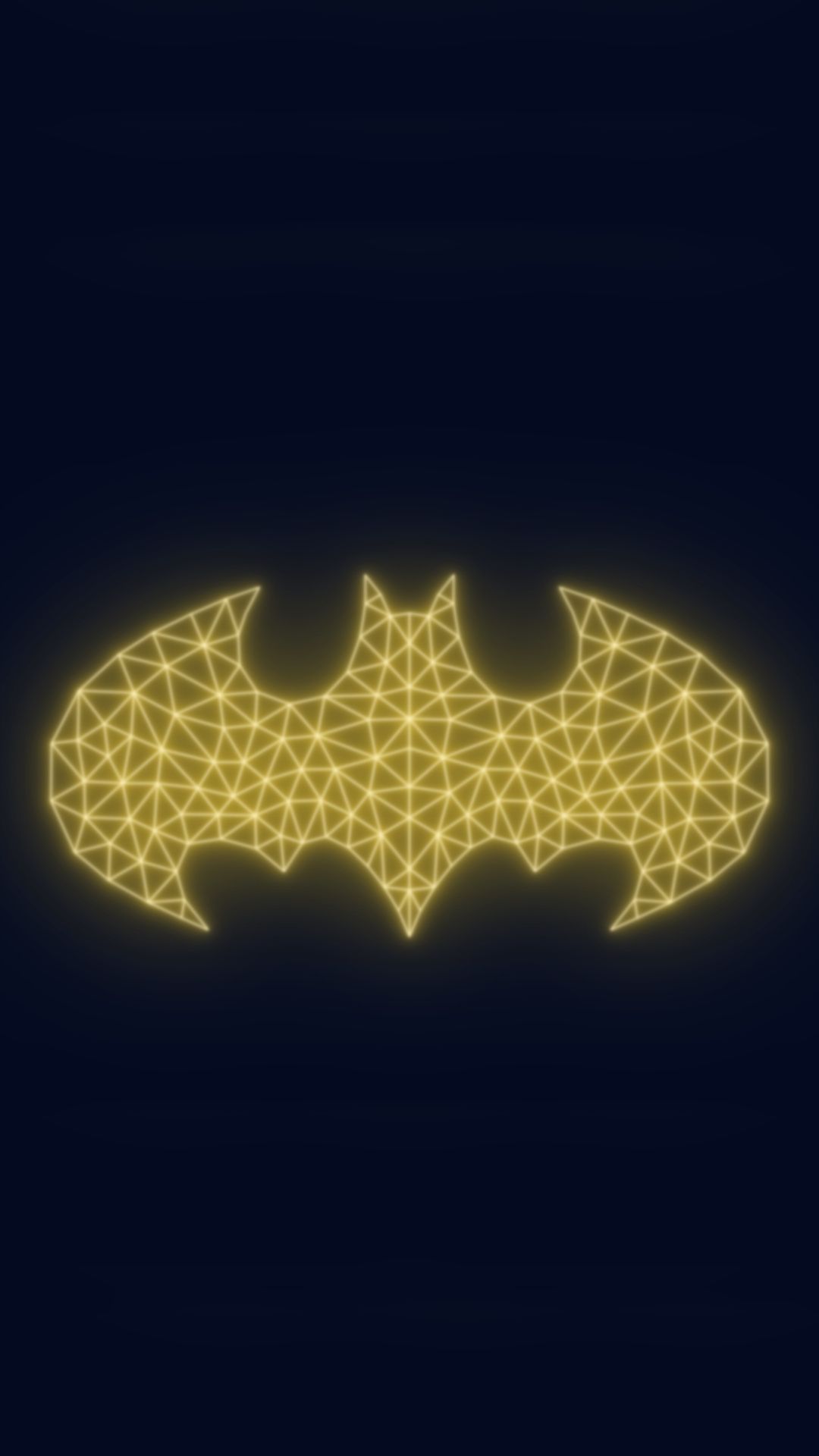 Batman Logo Shining Minimal Art Wallpaper Batman Logo - Marshmello Logo , HD Wallpaper & Backgrounds