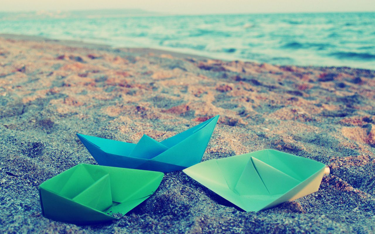 High Definition Tumblr Wallpaper - Paper Boat Background , HD Wallpaper & Backgrounds