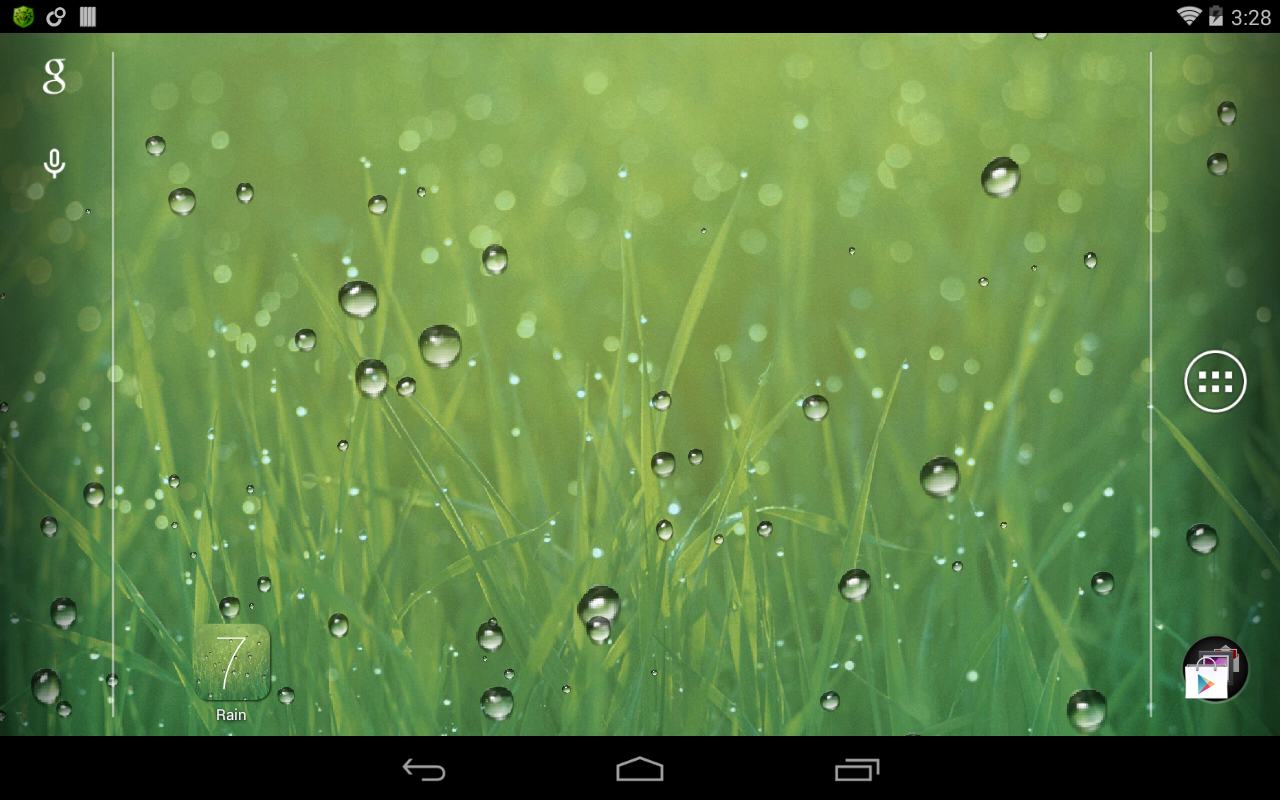 Live Wallpaper Rain On Screen - Drop , HD Wallpaper & Backgrounds