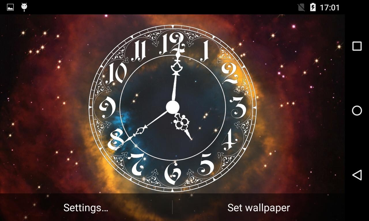 Analog Clock Live Wallpaper 54 Image Collections Of - Android , HD Wallpaper & Backgrounds
