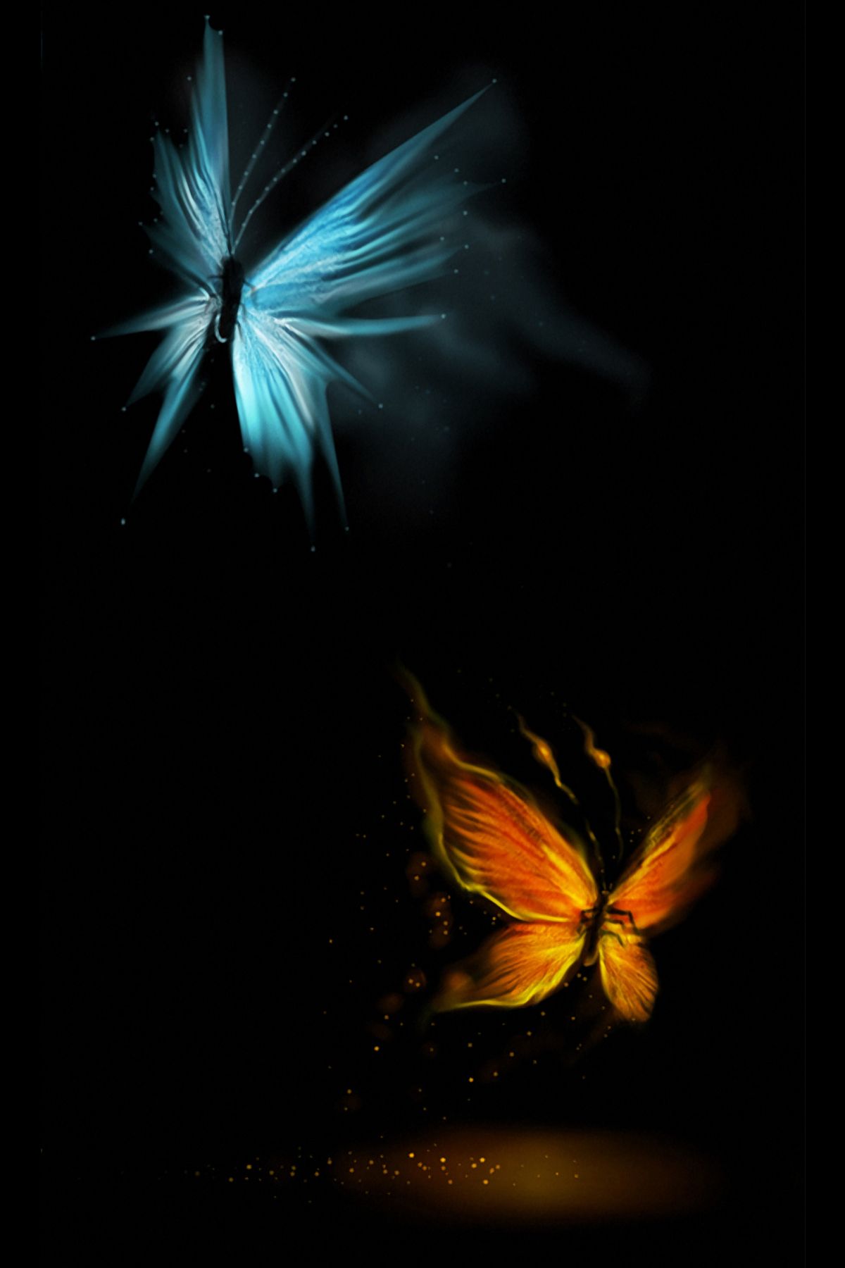 3d Butterfly Live Wallpaper - Classic Wallpaper Hd For Mobile , HD Wallpaper & Backgrounds