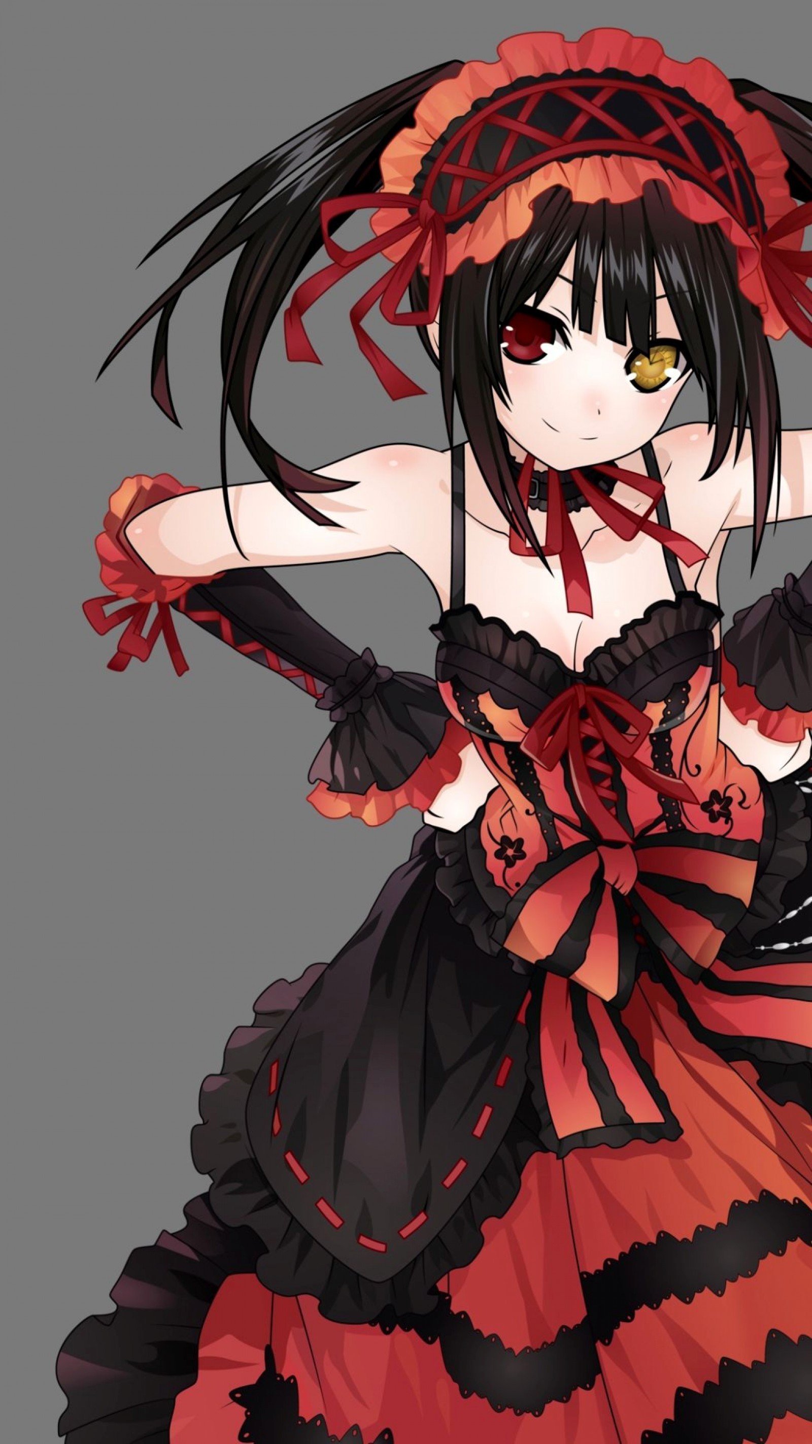 Free Anime Iphone Wallpapers Hd Wallpaperwiki - Kurumi Wallpaper For Android , HD Wallpaper & Backgrounds