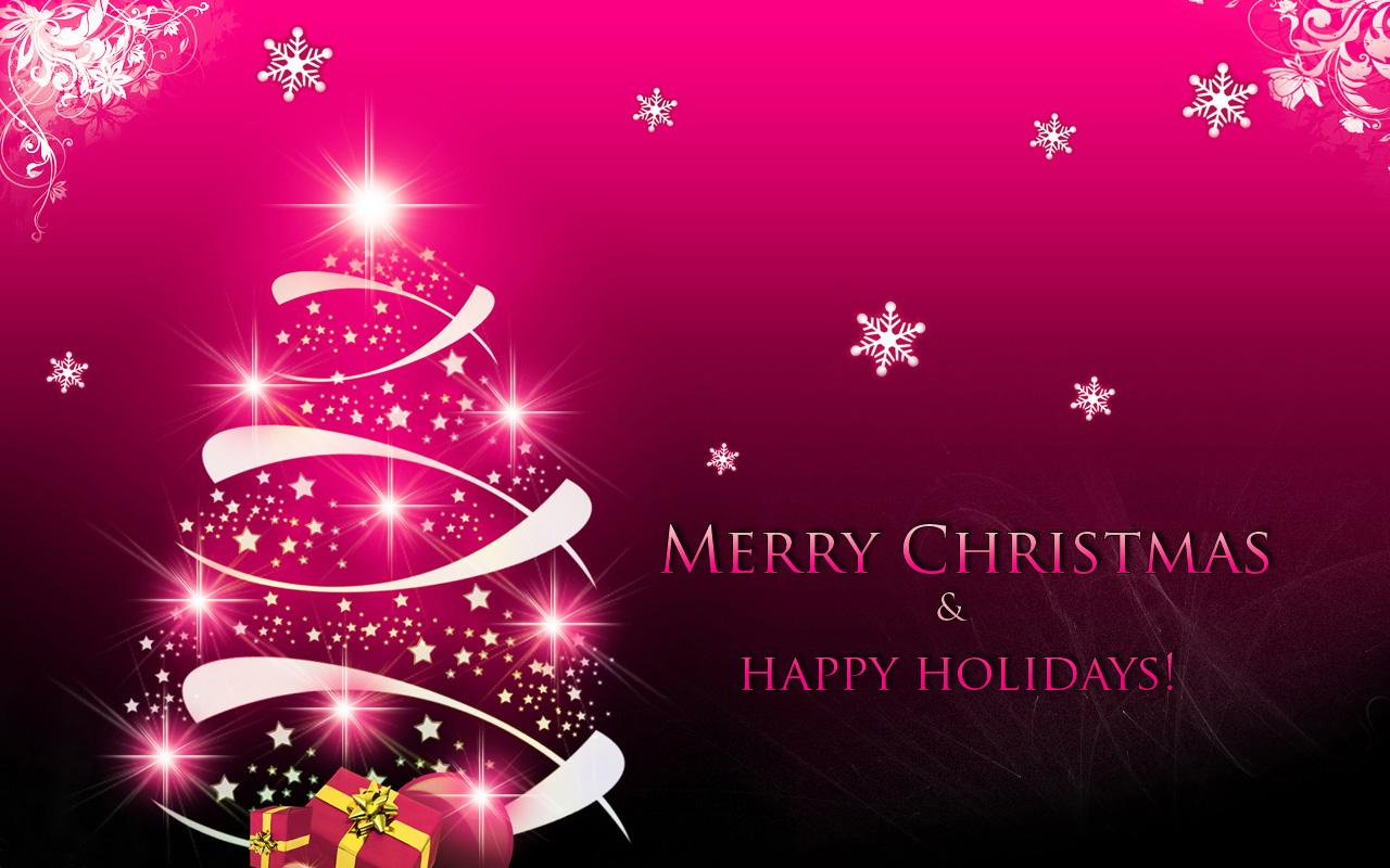 Christmas Wallpapers - Merry Christmas And Happy Holidays , HD Wallpaper & Backgrounds