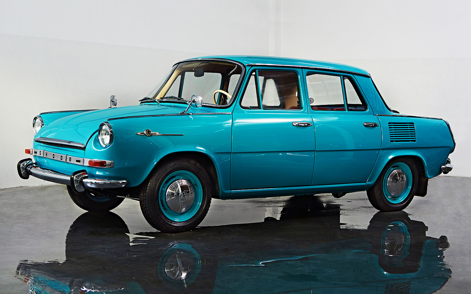 Ws 8 - - 1968 Škoda 1000 Mb , HD Wallpaper & Backgrounds