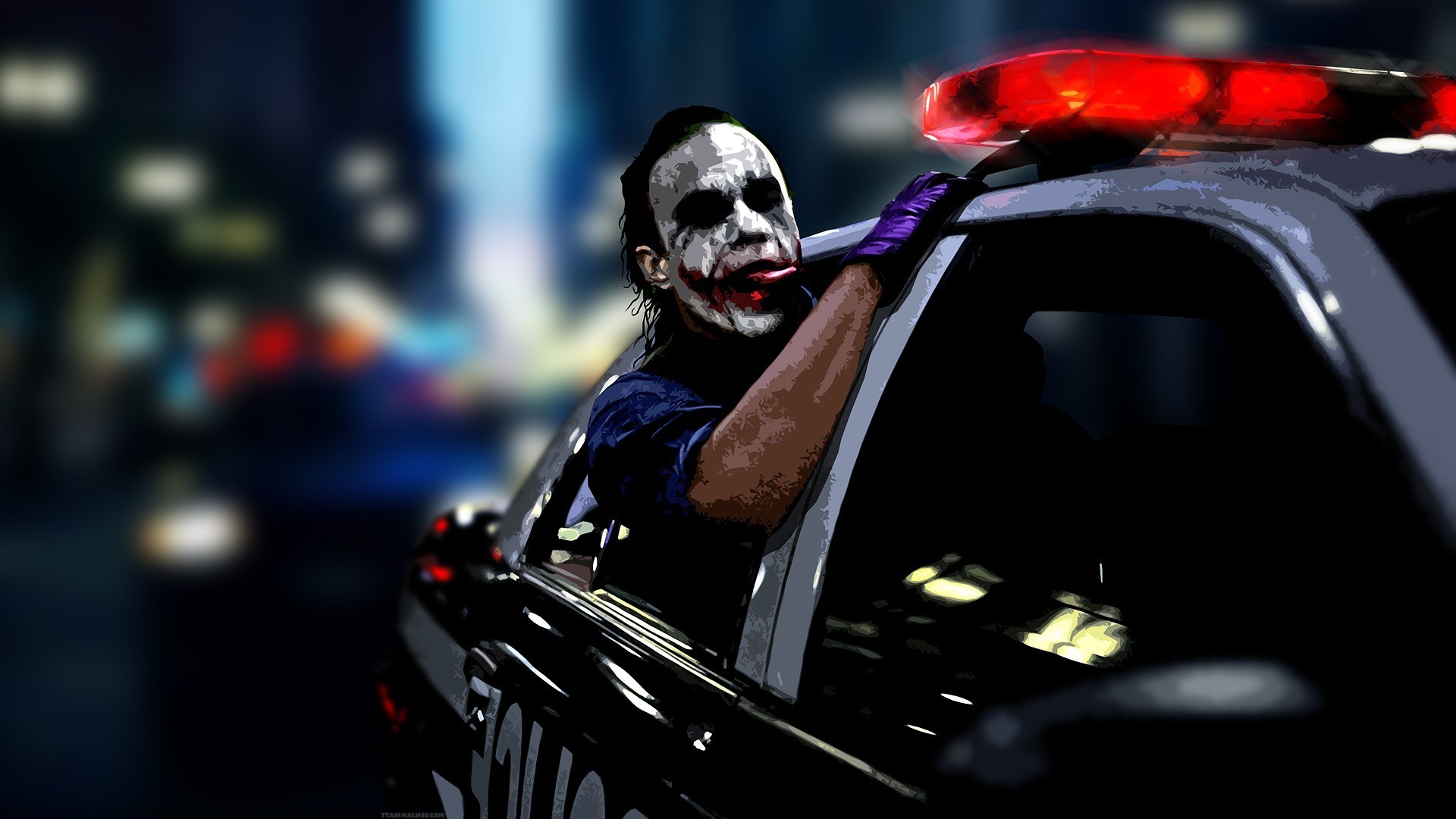 Heath Ledger Joker Hd Images - Heath Ledger Joker Wallpaper Hd , HD Wallpaper & Backgrounds