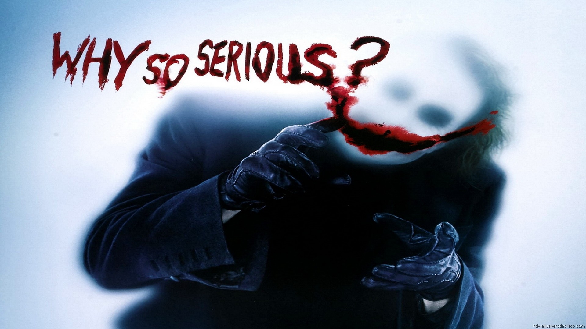 Joker Hd Wallpapers 1080p - Joker Why So Serious , HD Wallpaper & Backgrounds