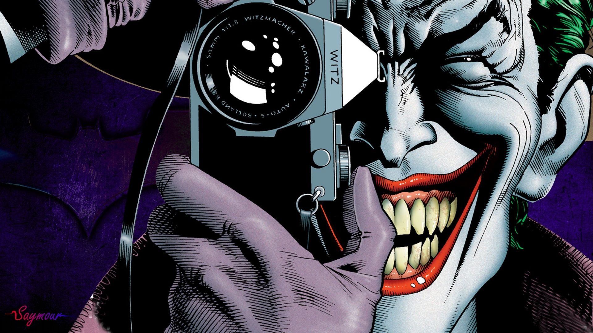 Batman Joker Hd Wallpapers 1080p - Animated Joker Wallpaper Hd , HD Wallpaper & Backgrounds