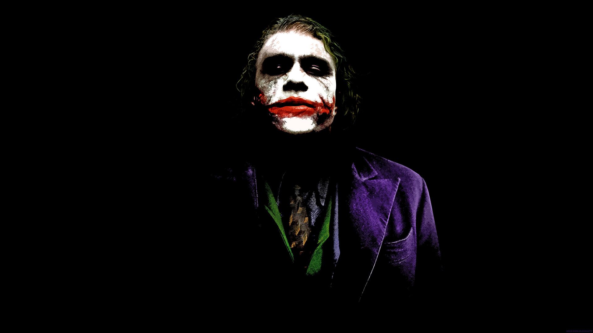 Reality Joker Hd Photos - Heath Ledger Joker , HD Wallpaper & Backgrounds