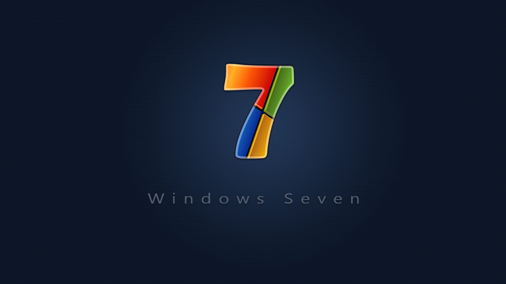 Wallpaper Windows 7, Red, Blue, Yellow, Green - Windows 7 , HD Wallpaper & Backgrounds