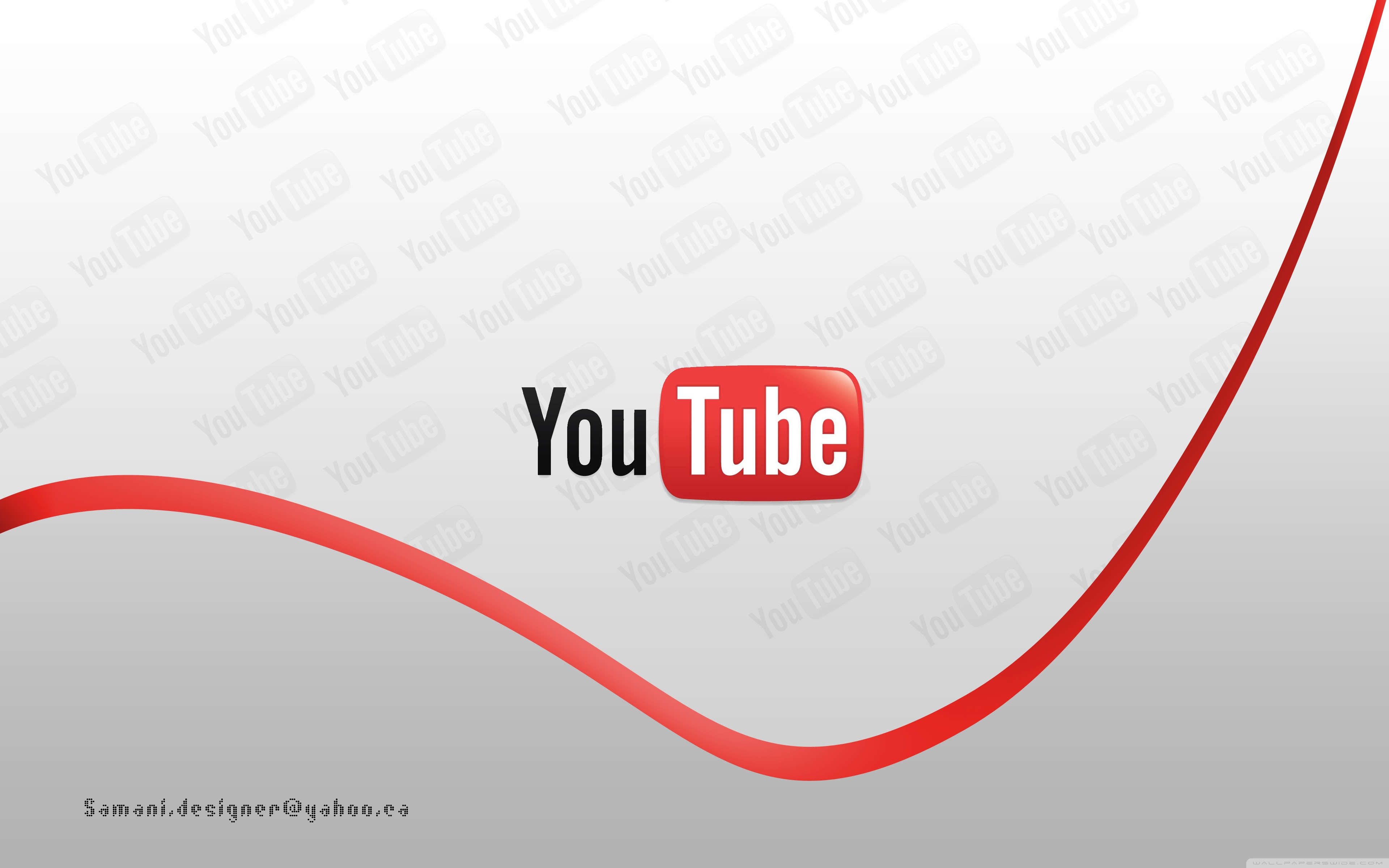 Wide - Youtube Hd Wallpaper For Pc , HD Wallpaper & Backgrounds