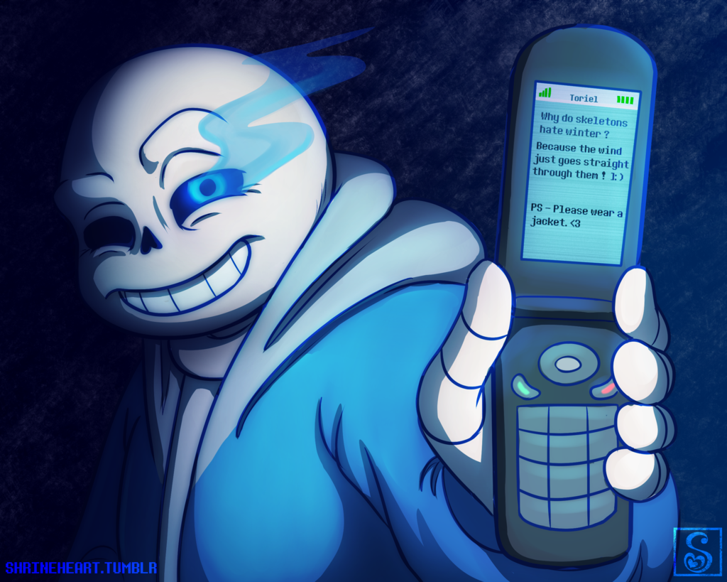 Joke - Undertale Sans Phone , HD Wallpaper & Backgrounds