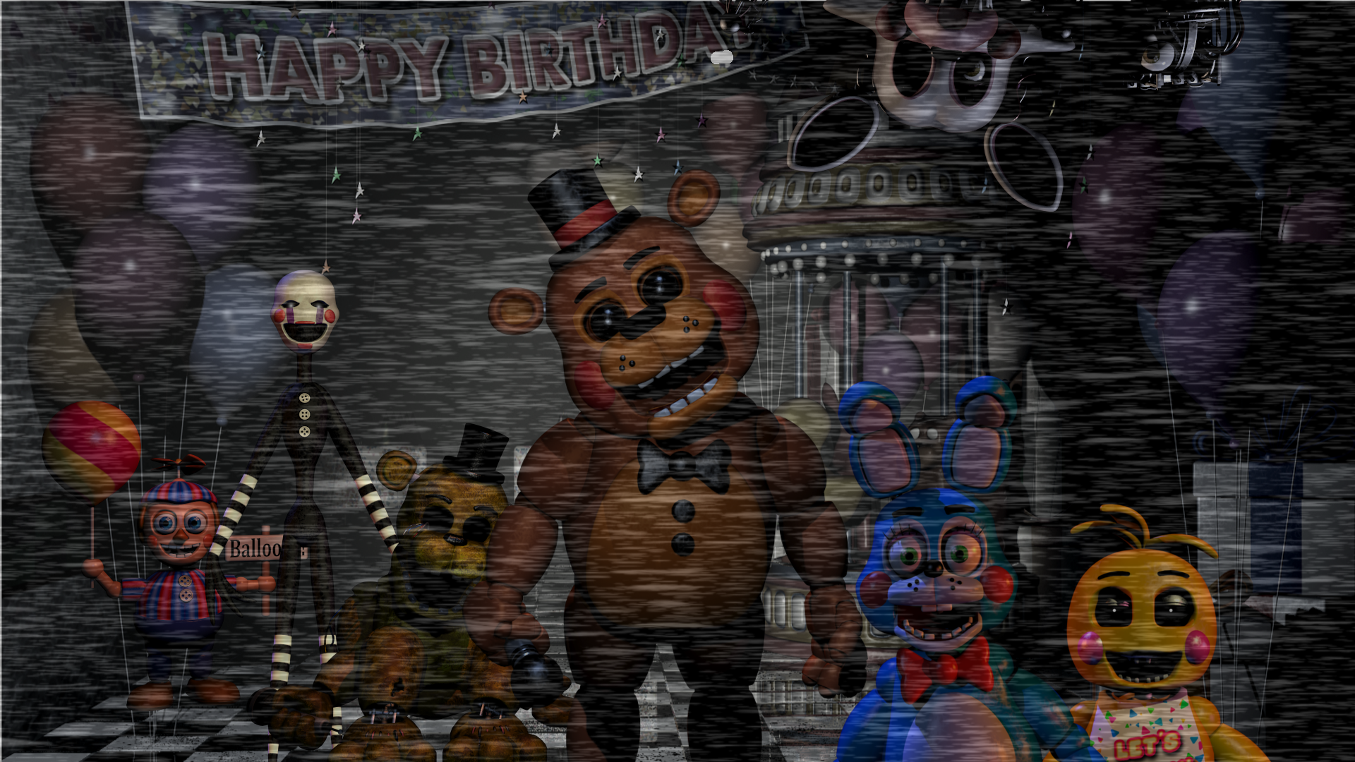 Five Nights At Freddy's 2 Wallpaper - Five Nights At Freddy's Wallpaper 1080 , HD Wallpaper & Backgrounds