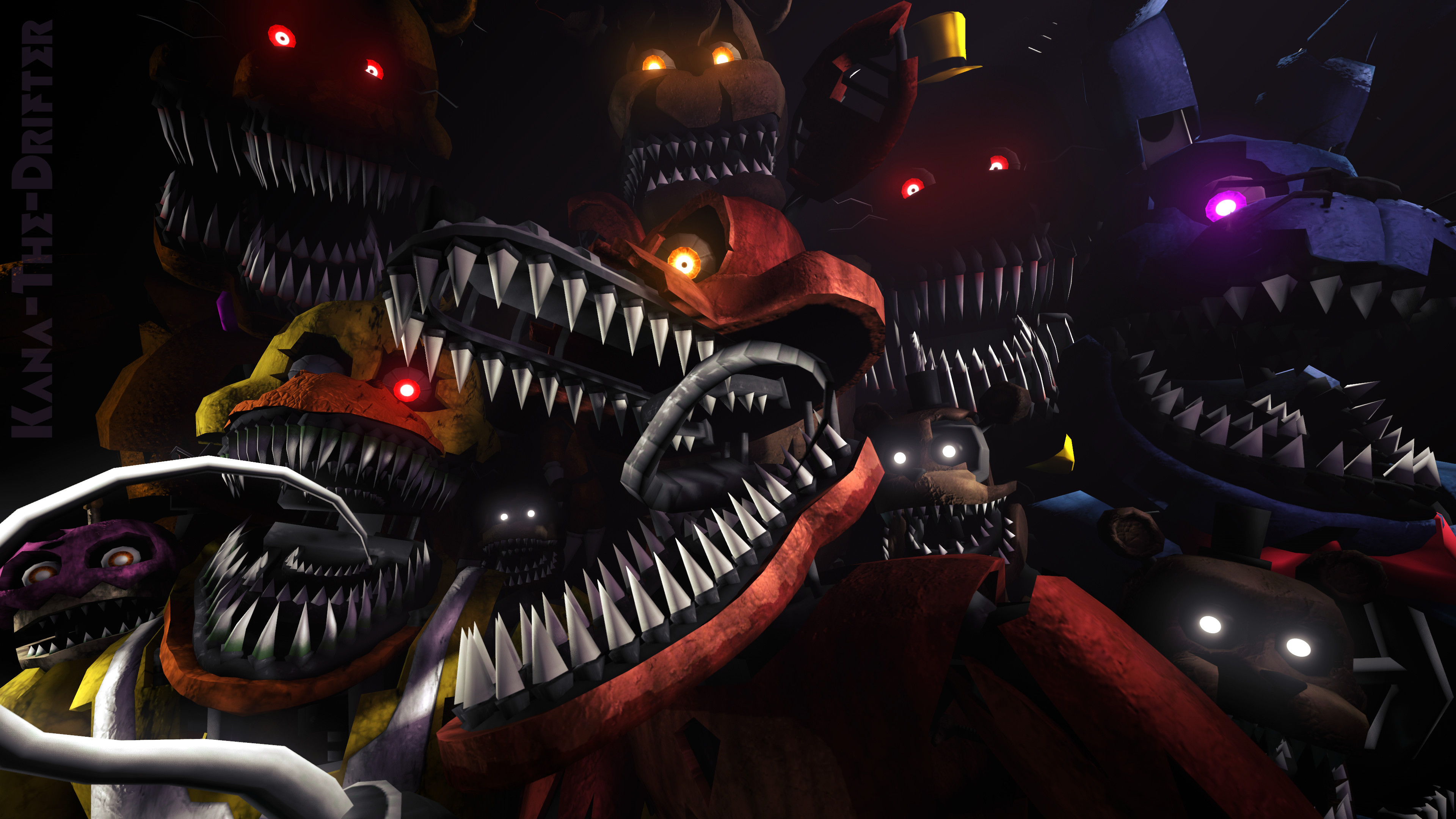 Download - Fnaf 4 Wallpaper Hd , HD Wallpaper & Backgrounds