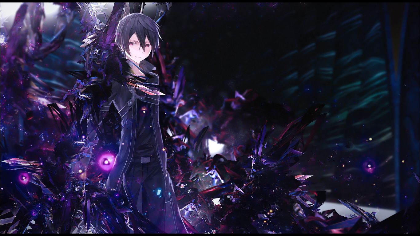 Cool Kirito Sword Art Online 0253 Hd Wallpaper - Sword Art Online , HD Wallpaper & Backgrounds