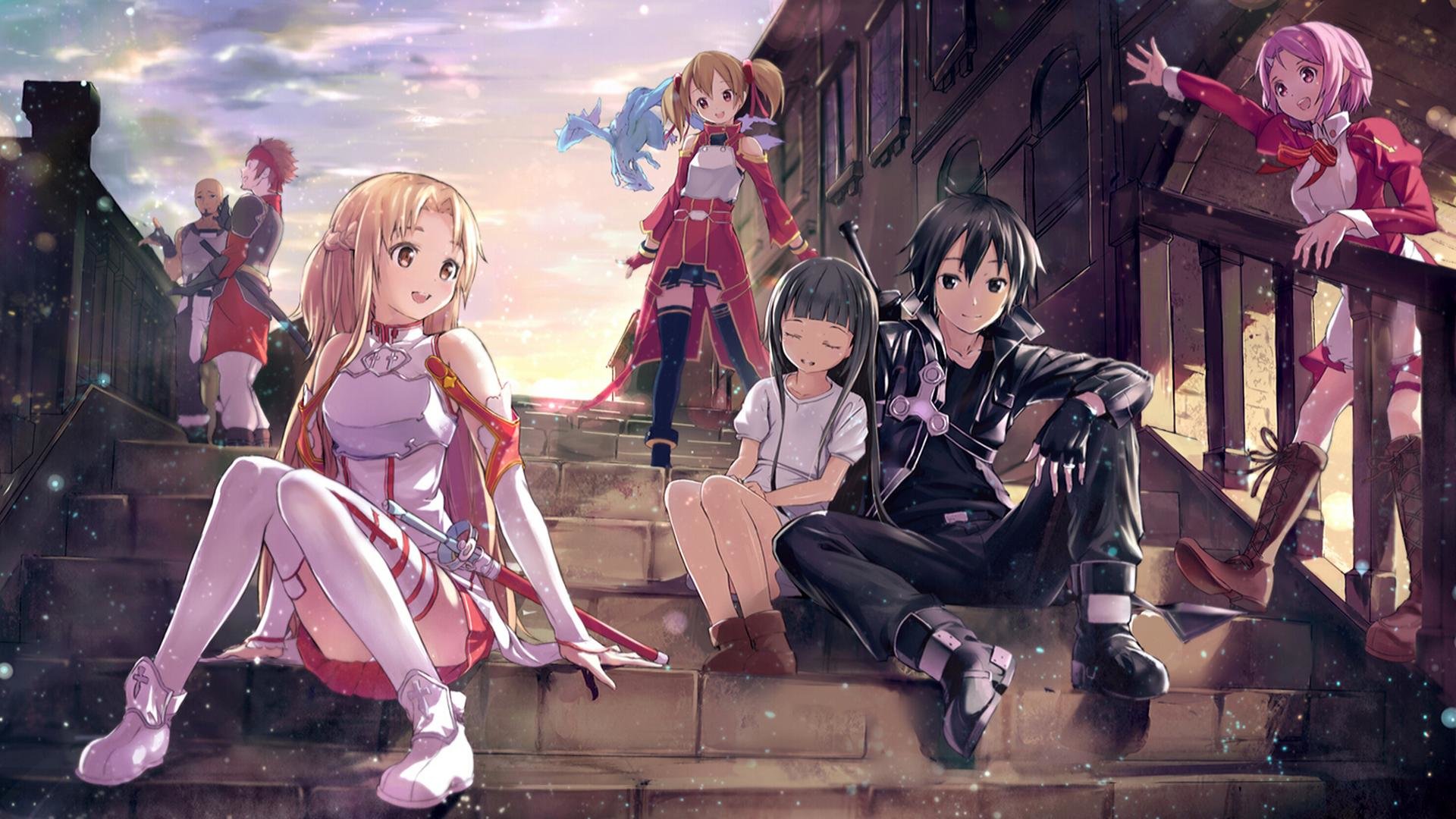 Awesome Sword Art Online Free Wallpaper Id - 1080p Sword Art Online , HD Wallpaper & Backgrounds