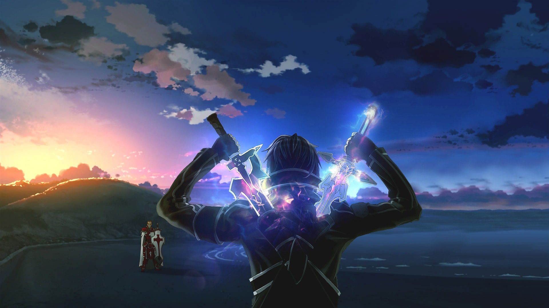 Kirigaya Kazuto And Kayaba Akihiko Sword Art Online - Imagenes De Anime En Hd , HD Wallpaper & Backgrounds