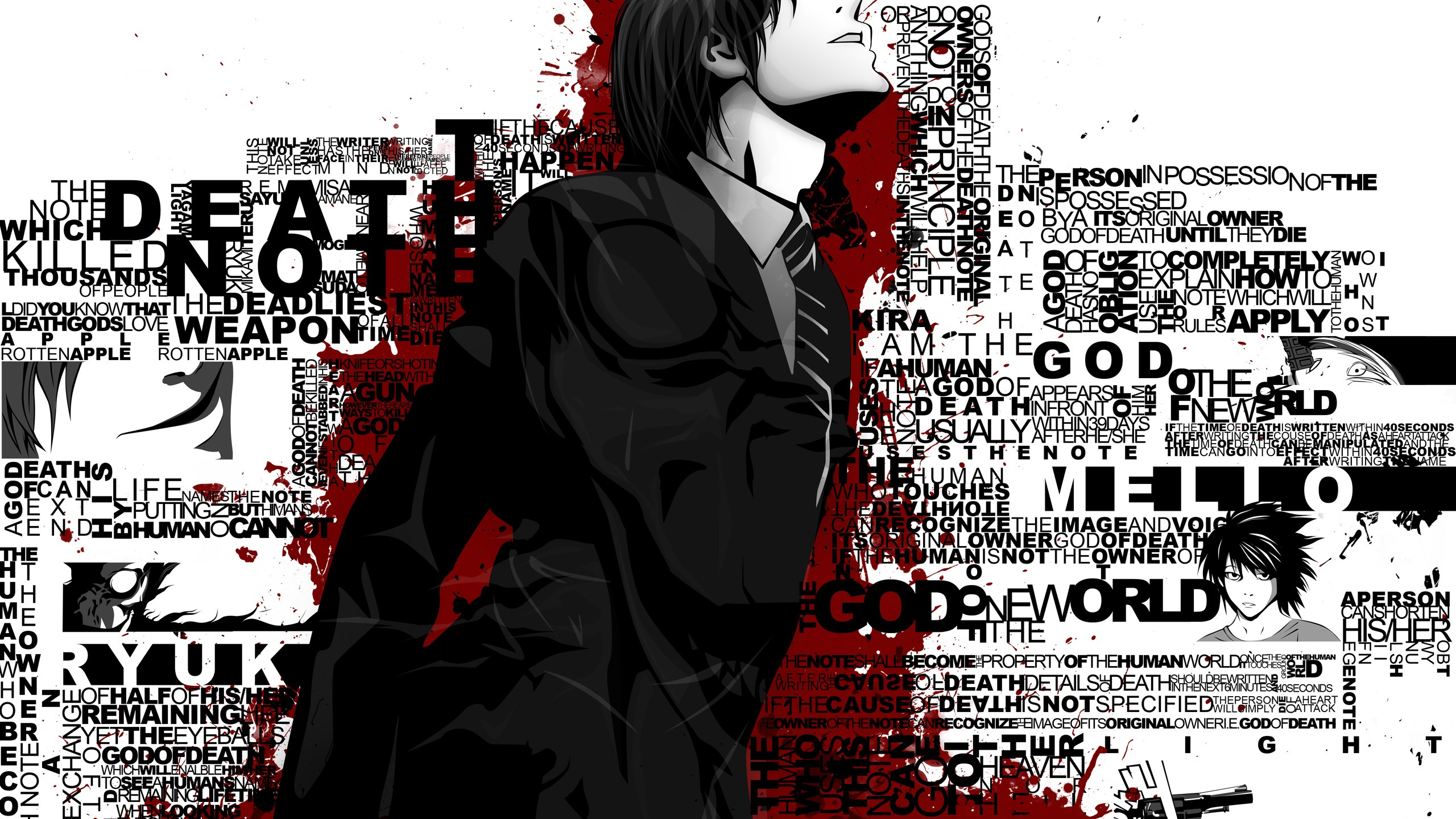 Death Note Fan Art , HD Wallpaper & Backgrounds