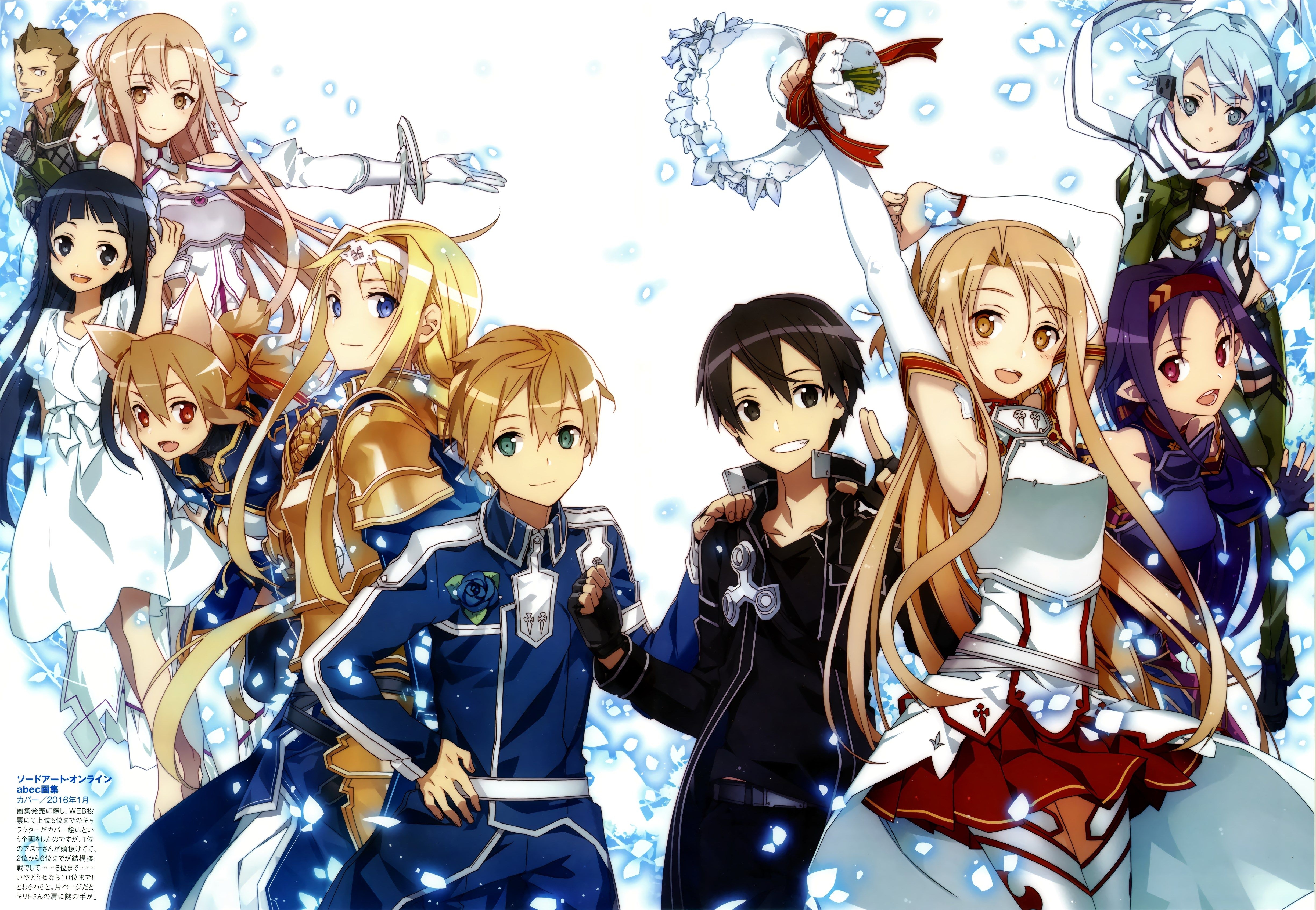 Sword Art Online Abec Art Works , HD Wallpaper & Backgrounds