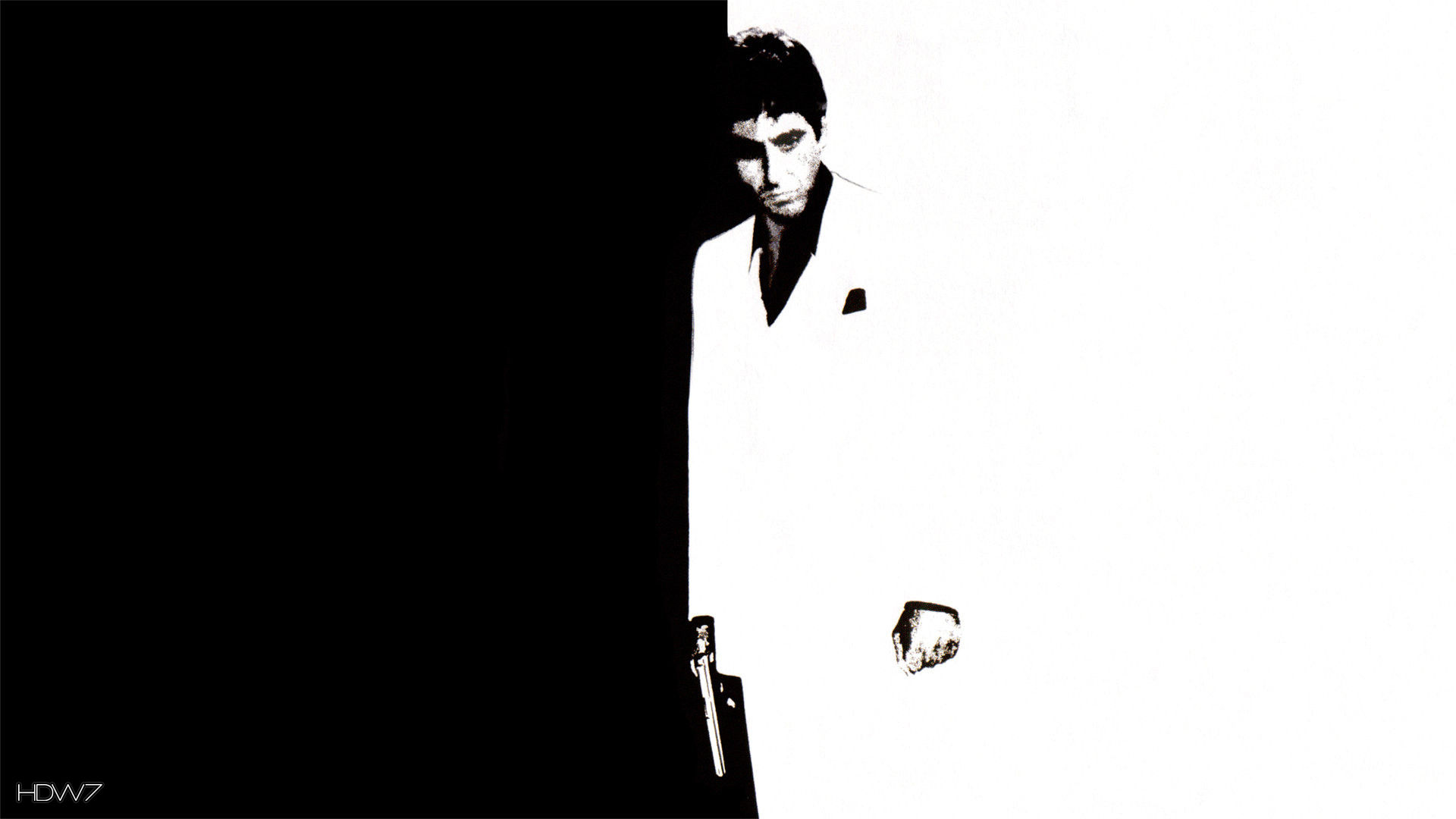 Al Pacino Gangster Hd Wallpaper Gallery - Scarface 1366 X 768 , HD Wallpaper & Backgrounds