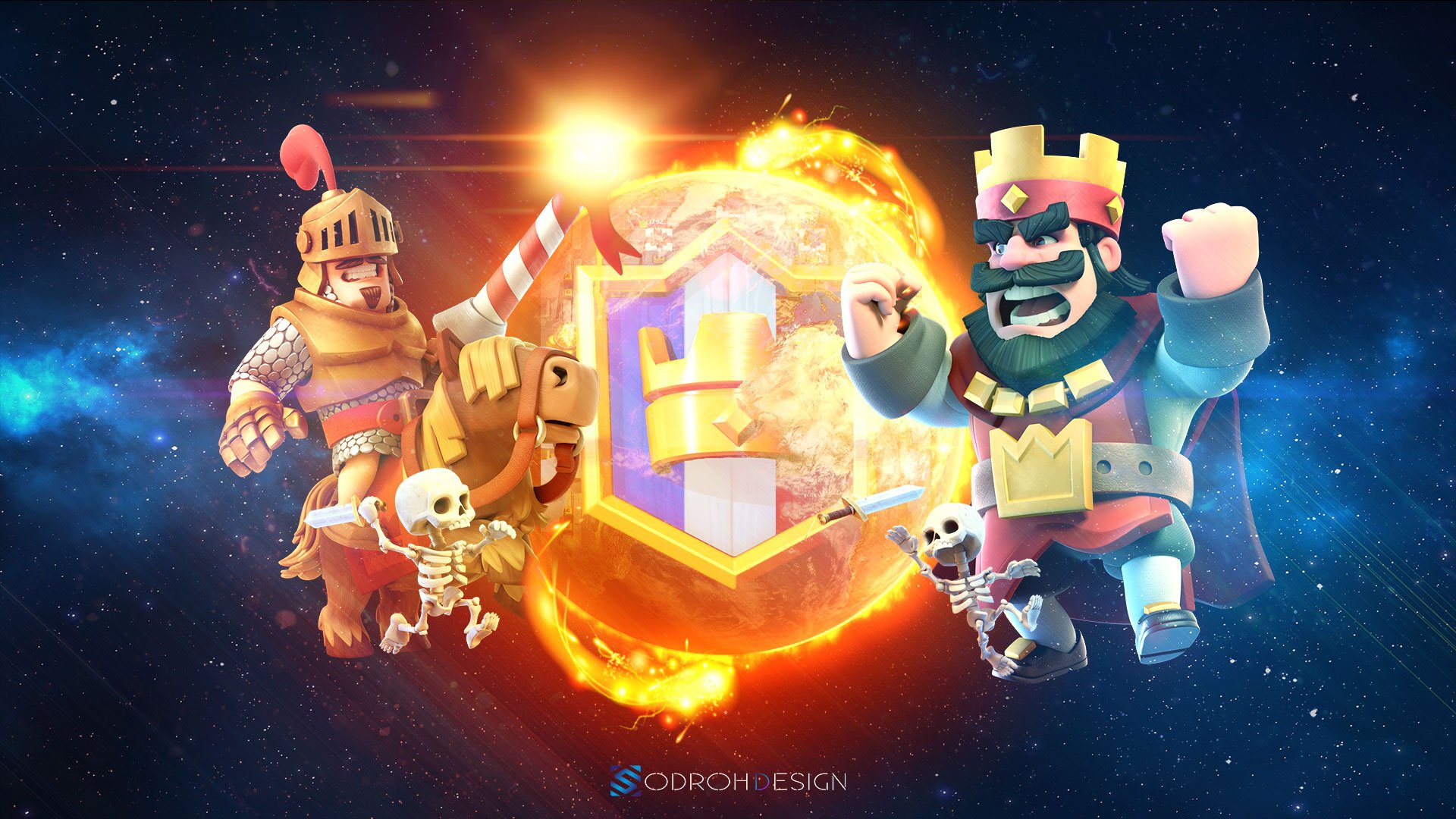 Clash Royale Wallpapers - Clash Royal Fond D Écran , HD Wallpaper & Backgrounds