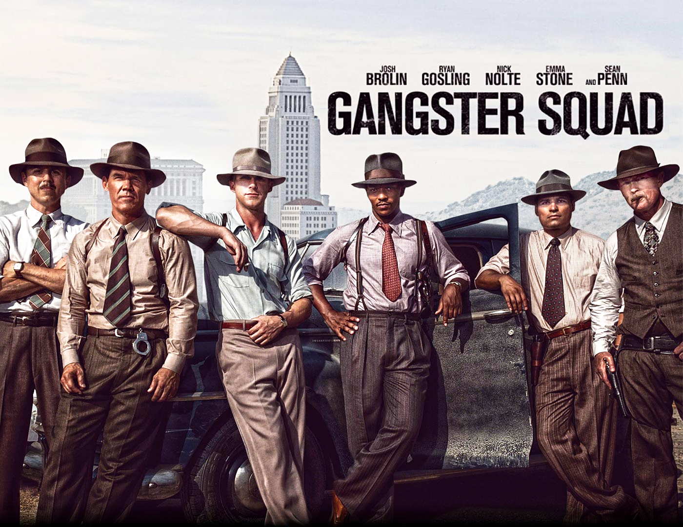 Wallpapers And Pictures Gallery - Gangster Squad , HD Wallpaper & Backgrounds