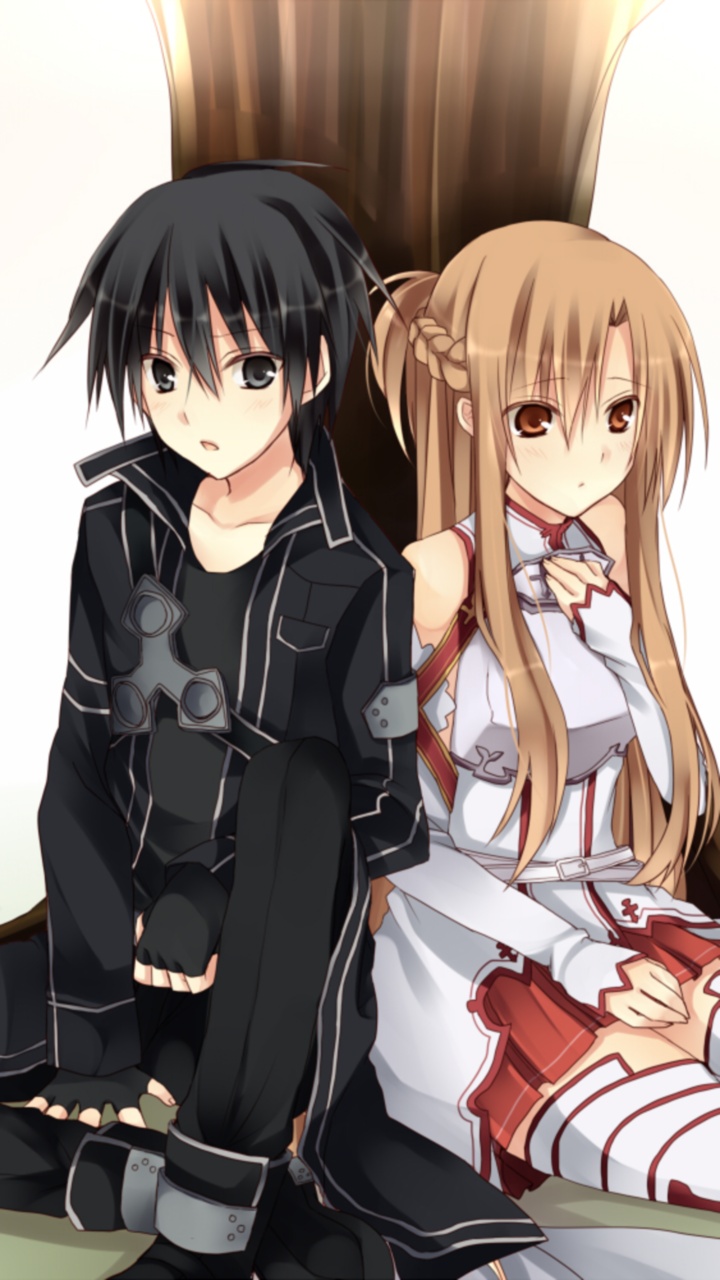 Sword Art Online Kirito And Asuna Wallpaper Android , HD Wallpaper & Backgrounds