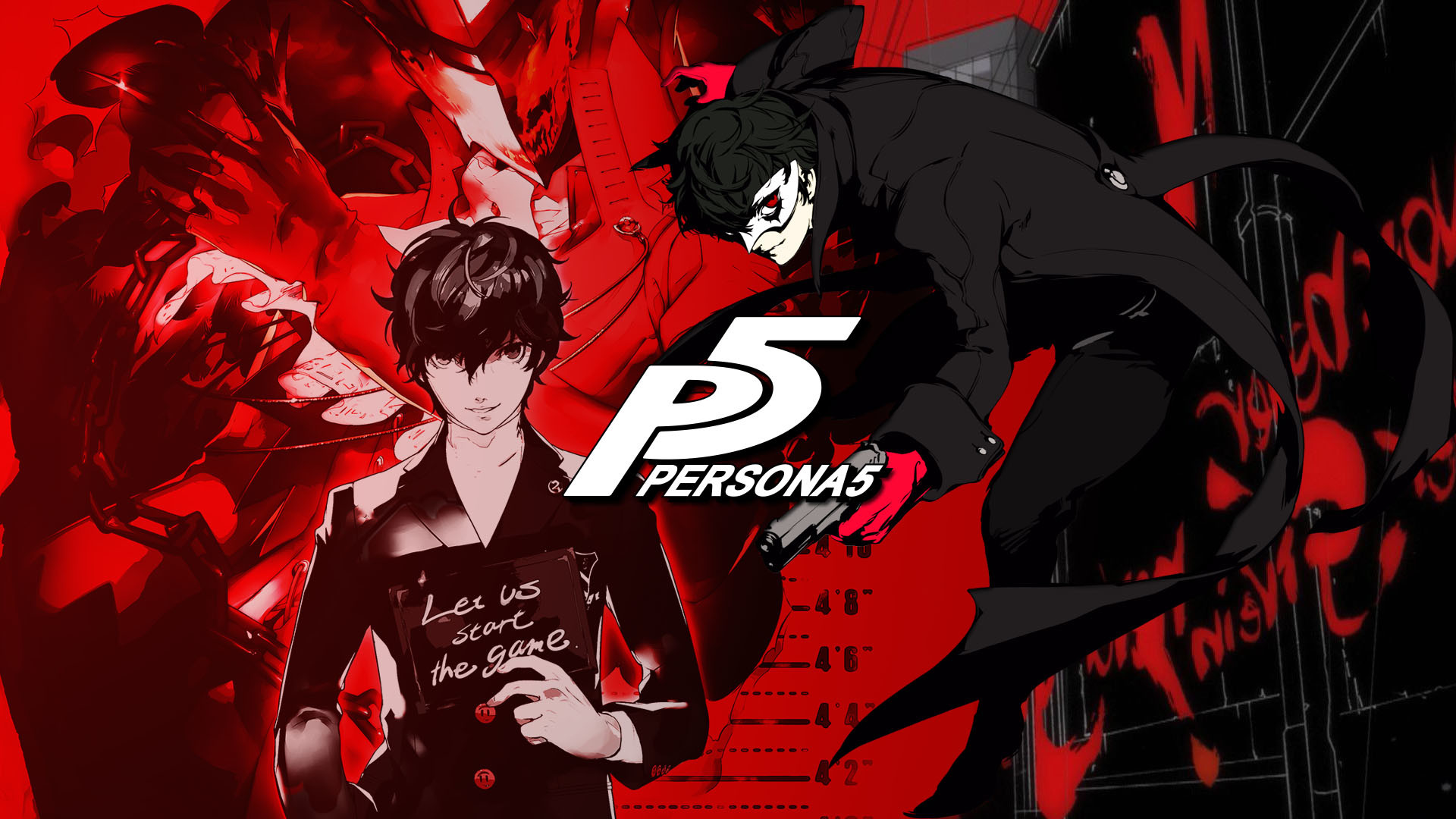 4k Anime Wallpapers Background - Persona 5 Wallpaper 1440p , HD Wallpaper & Backgrounds