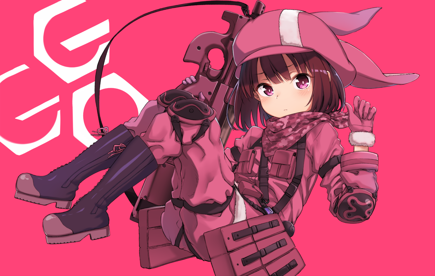 Sao Alternative Gun Gale Online , HD Wallpaper & Backgrounds