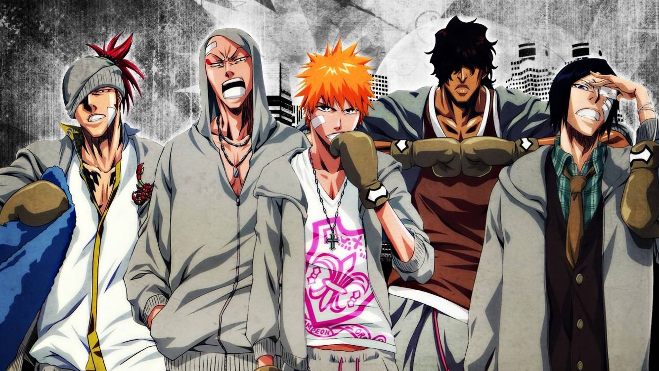 Manga, Kisuke Urahara, Orihime Inoue, Cool, Gangster - Hd Wallpaper 3d Boxing , HD Wallpaper & Backgrounds