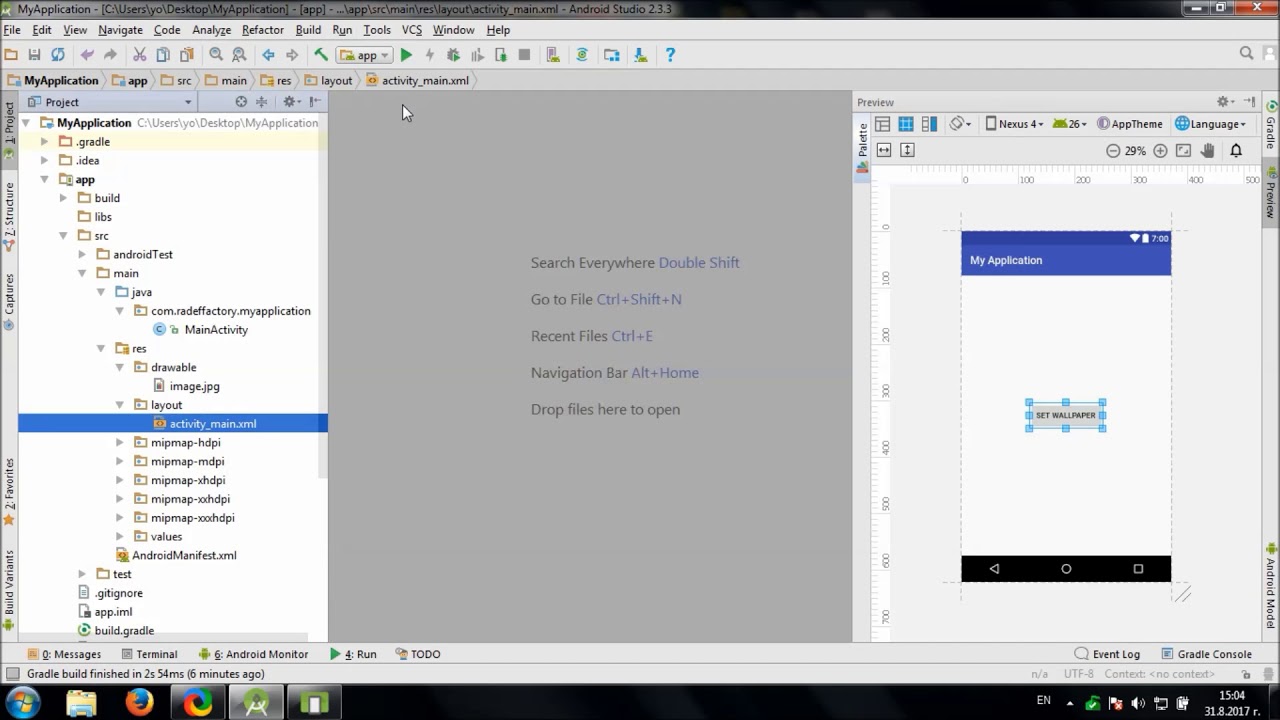 how to set video as wallpaper in android programmatically