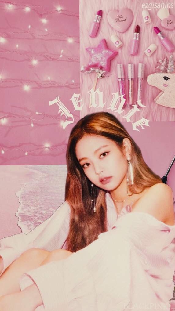 Excelent Blackpink Wallpapers - Cute Wallpaper Jennie Blackpink , HD Wallpaper & Backgrounds