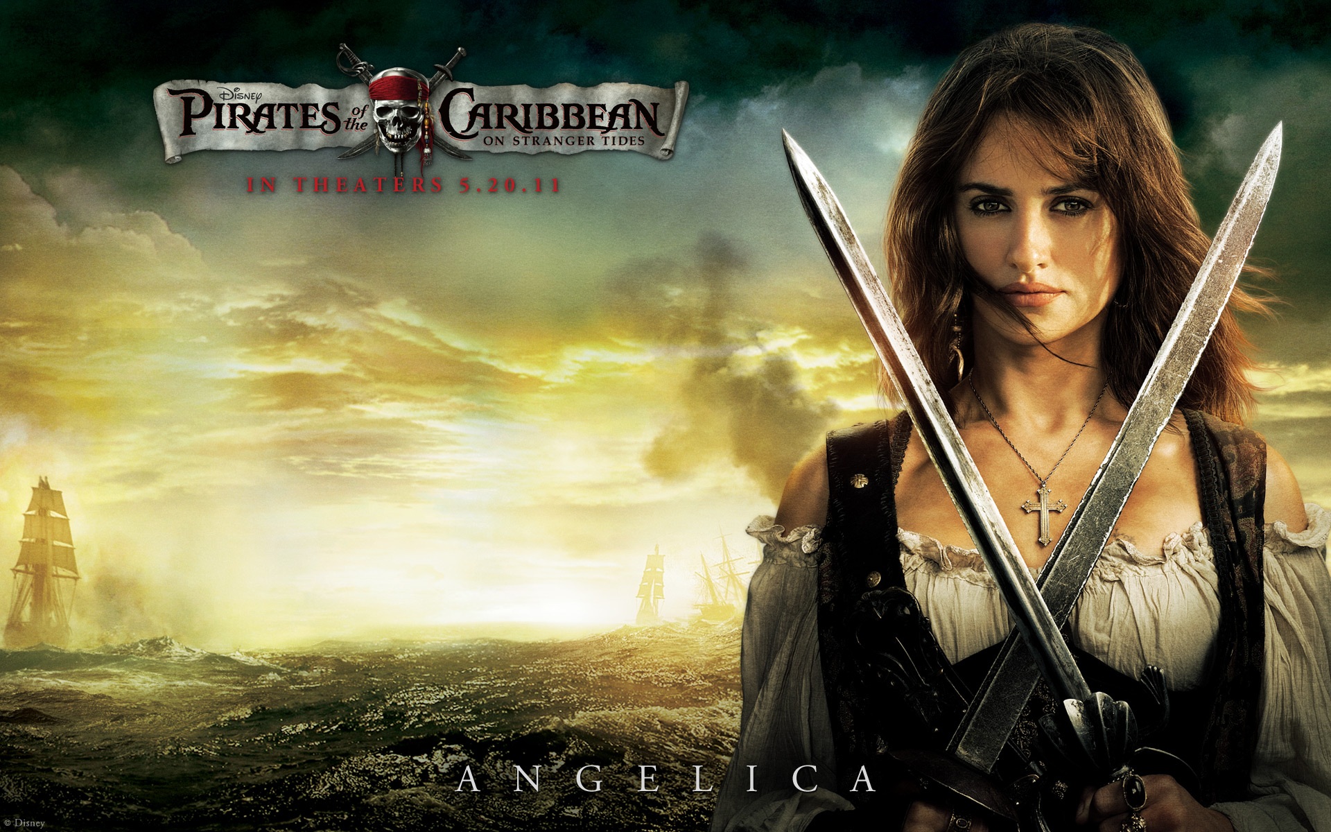 Fluch Der Karibik 4 Angelica Hd - Pirates Of The Caribbean 8 , HD Wallpaper & Backgrounds