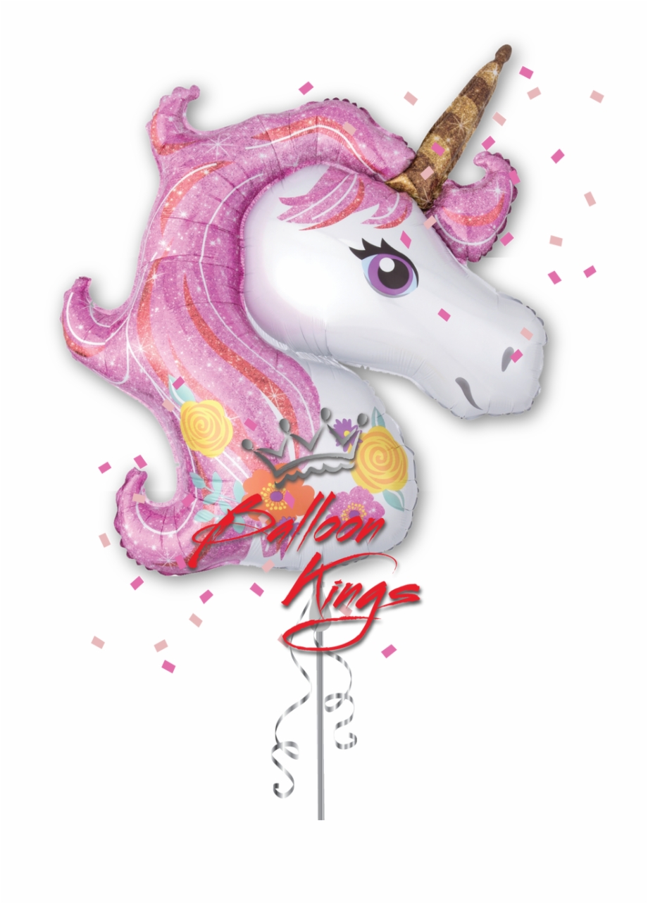 Unicorn Supershape Balloon - Unicorn Mylar Balloons , HD Wallpaper & Backgrounds