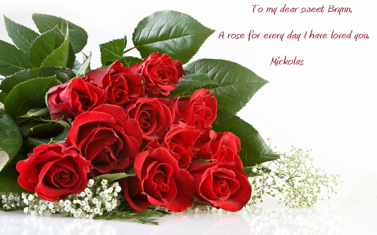 Quote About Flowers And Love For The Love Of Brynn Wedding