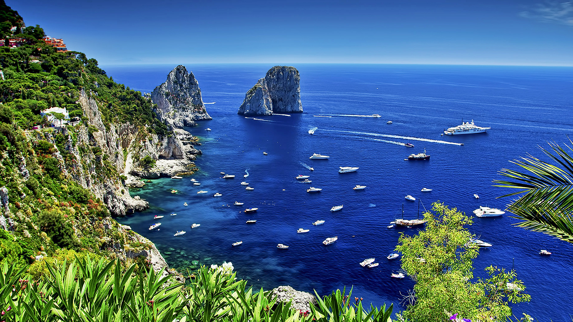 Capri, Italy Hd Wallpaper , HD Wallpaper & Backgrounds
