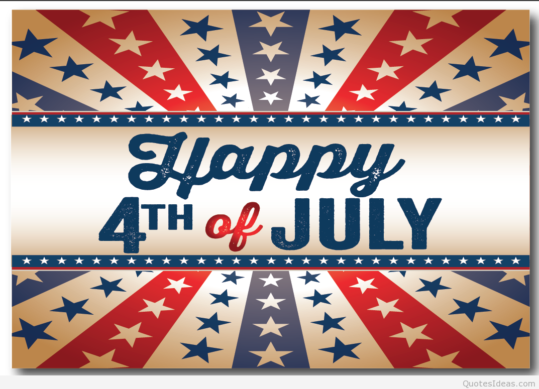 Office Closing » Happy 4th Of July America Card Wallpaper - Happy 4th Of July Hd , HD Wallpaper & Backgrounds