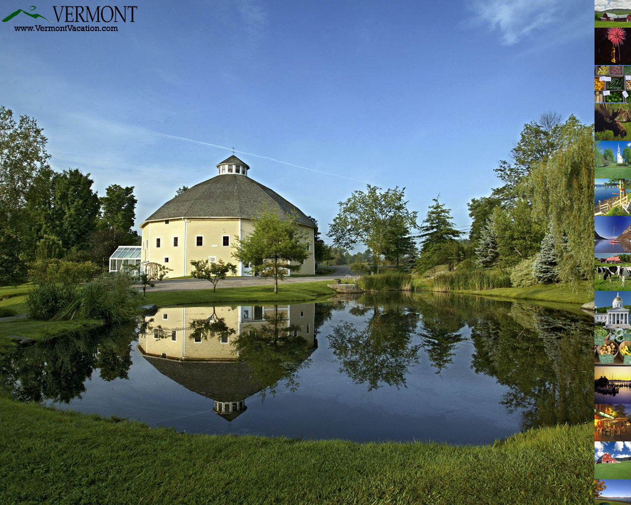 Vermont Images Vermont Seasonal Wallpapers Hd Wallpaper - Reflection , HD Wallpaper & Backgrounds