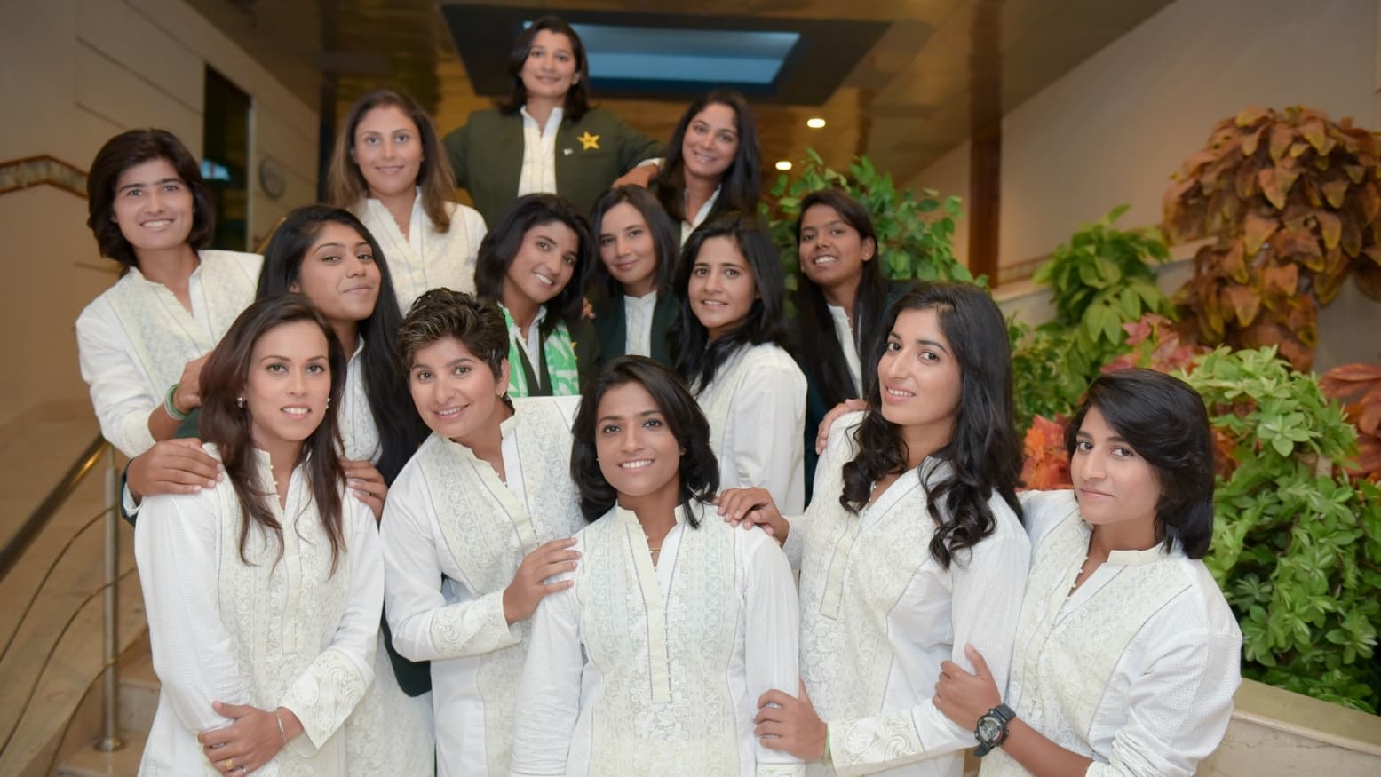 The Team In Their Kit - Pakistan Women Cricket Team Bangladesh Series , HD Wallpaper & Backgrounds
