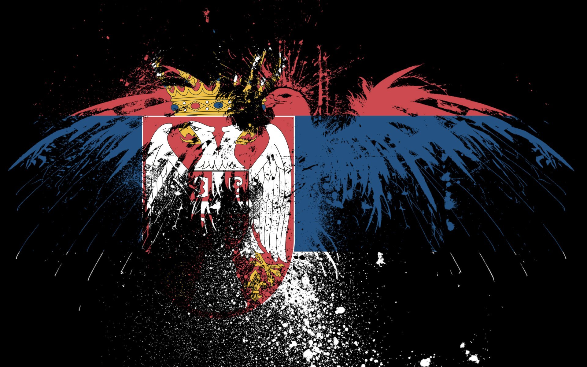 Serbia Srbiјa Flag Serbian Flag Eagle Brothers - Serbian Flag Eagle , HD Wallpaper & Backgrounds
