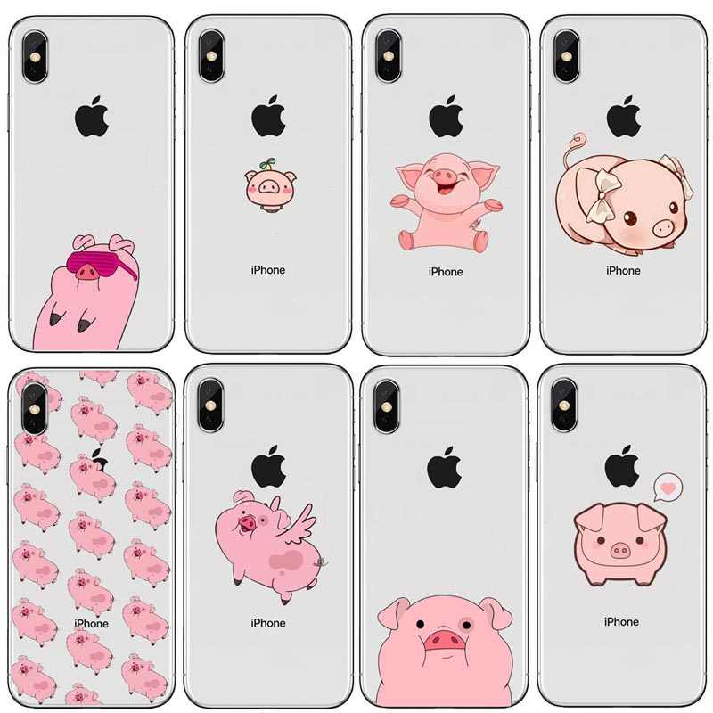 Gravity Falls Waddles Pink Pig Case For Iphone Xr 8 - Iphone 8 Plus Pig Case , HD Wallpaper & Backgrounds