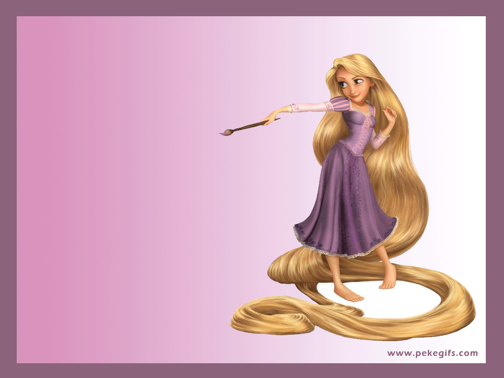 Fondo De Pantalla Enredado - Princesa Rapunzel Enrolados Desenho , HD Wallpaper & Backgrounds