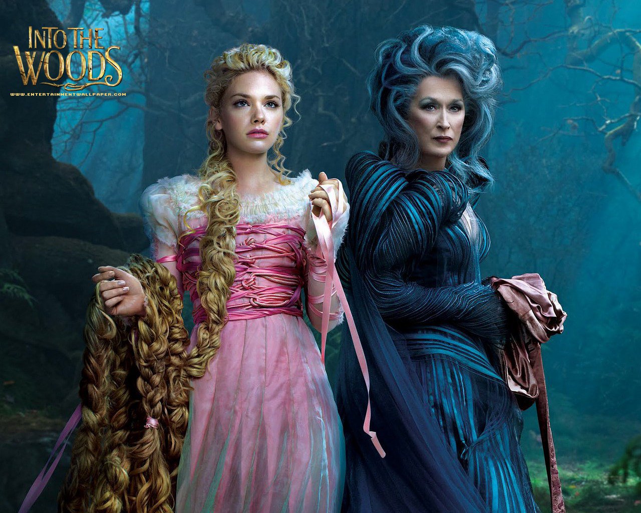 Into The Woods Wallpaper - Pretty Into The Woods Witch , HD Wallpaper & Backgrounds