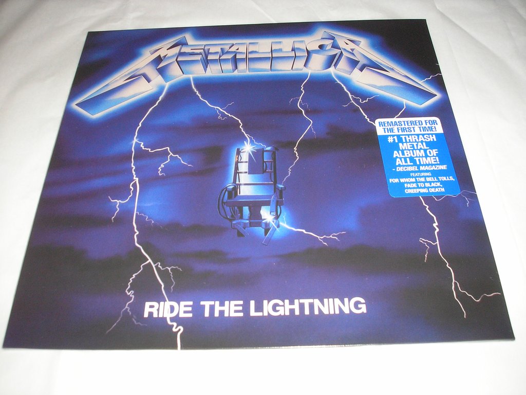 Metallica Ride The Lightning Lp 180 Gram Remastered - Metallica Ride The Lightning Vinyl 2016 , HD Wallpaper & Backgrounds