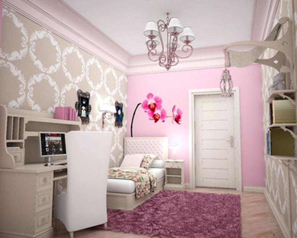 Pink Bedroom Designs For Small Rooms Space Girl Bedroom - Bedroom Designs For Small Rooms Teenage Girls , HD Wallpaper & Backgrounds