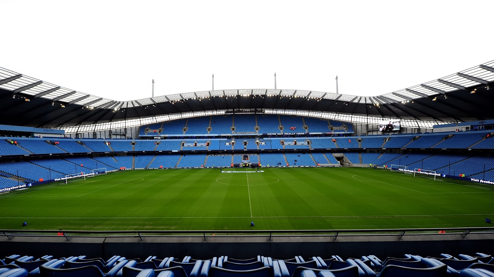 Manchester City Stadium Wallpaper - Etihad Stadium Manchester City , HD Wallpaper & Backgrounds
