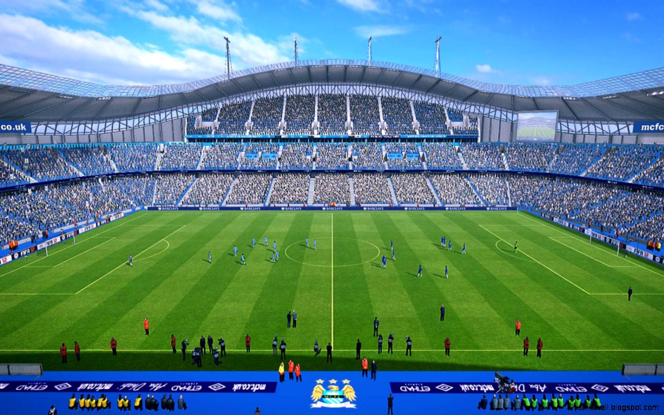 View Original Size - Etihad Stadium Pes 2013 , HD Wallpaper & Backgrounds
