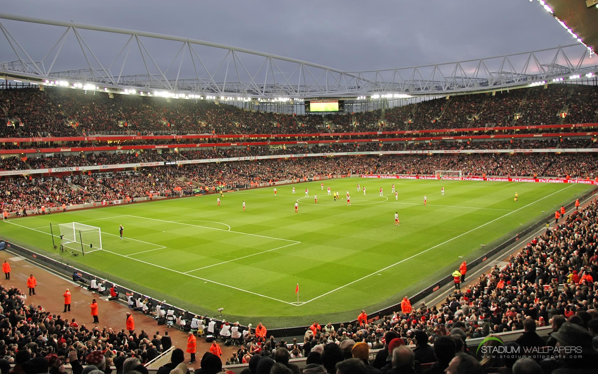 Football Stadium Wallpaper - Arsenal V Vorskla Poltava , HD Wallpaper & Backgrounds